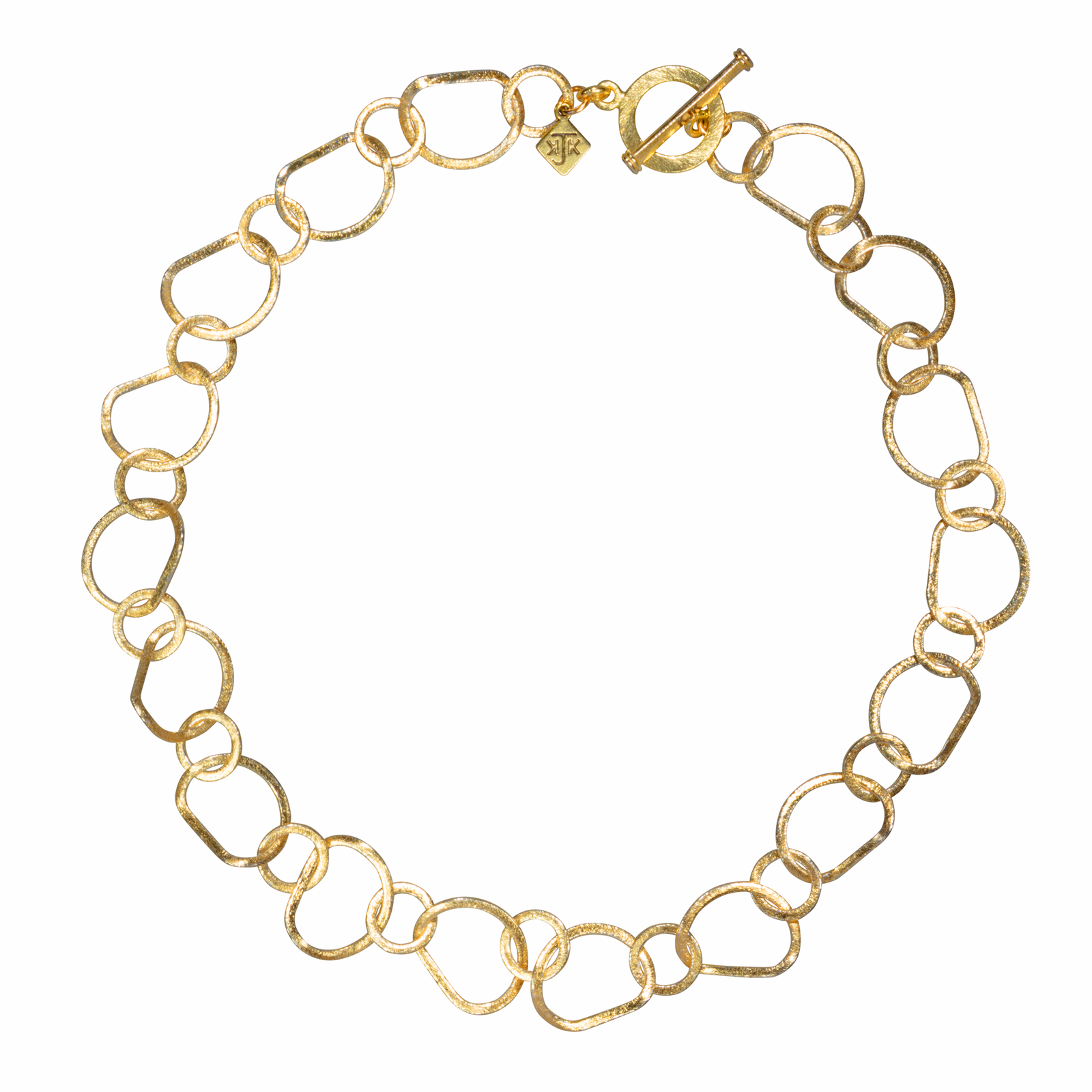 Freeform Gold Link Choker