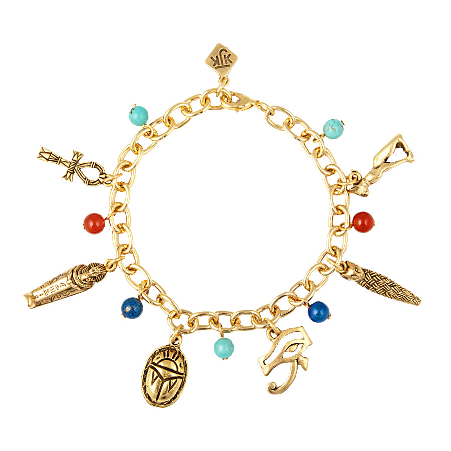 Egyptian Charm Bracelet